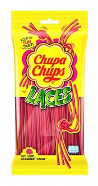 Chupa Chups Laces Strawberry 90g