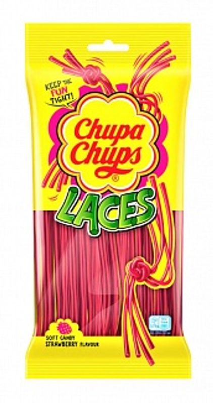 Chupa Chups Laces Strawberry 90g