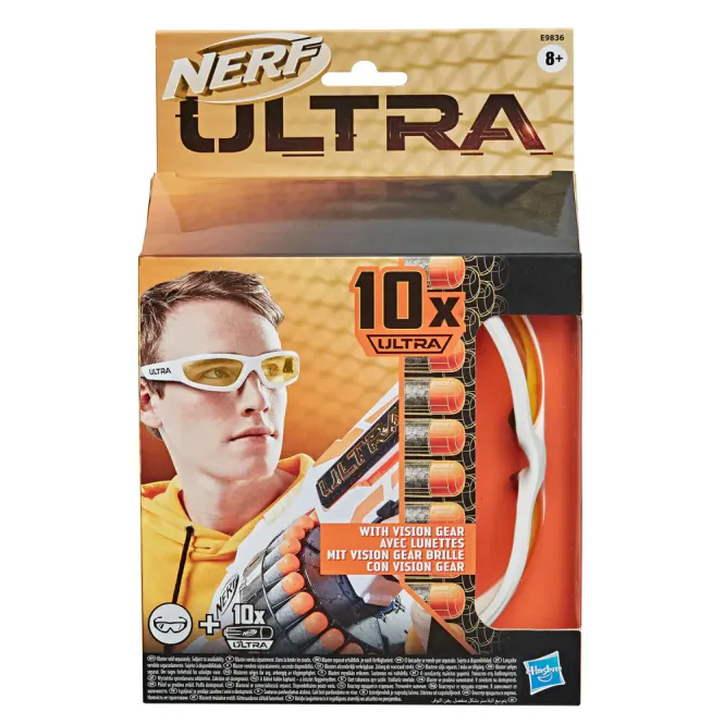 Hovedbilde Nerf Ultra Dart Refill 10 stk + Vision Gear