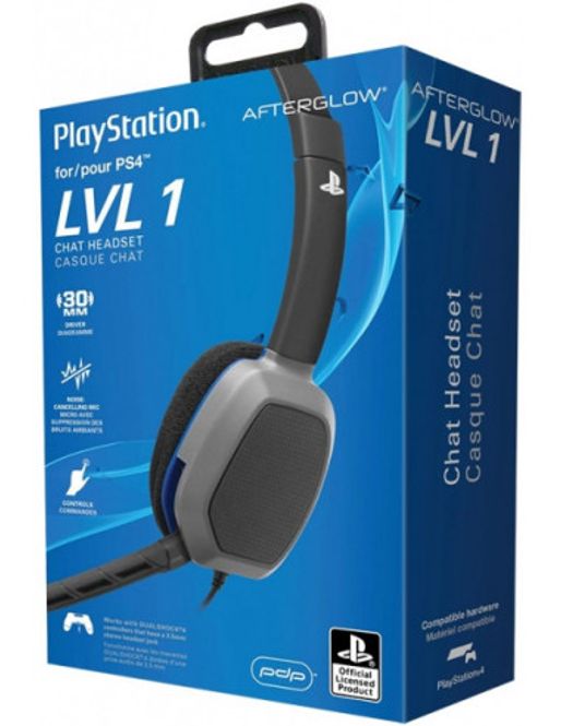 Hovedbilde PDP LVL 1 Wired Stereo Chat Headset (PS4)
