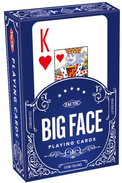 Tactic Playing Cards Big Face