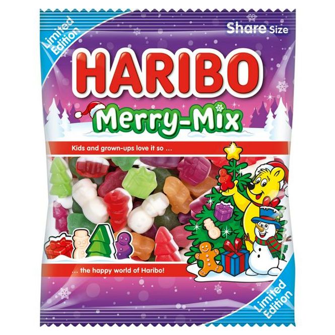 Hovedbilde Haribo Merry-Mix 140g
