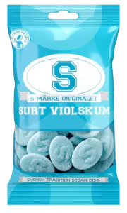 Hovedbilde S-Märke Surt Violskum 70g
