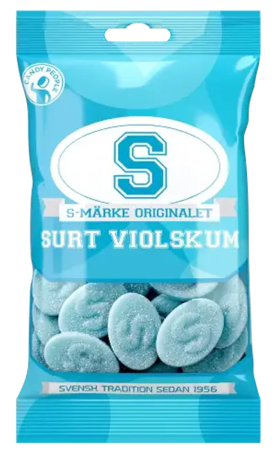 Hovedbilde S-Märke Surt Violskum 70g