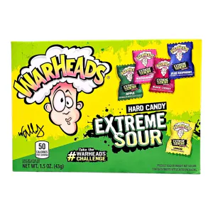 Hovedbilde Warheads Extreme Sour Hard Candy 43g