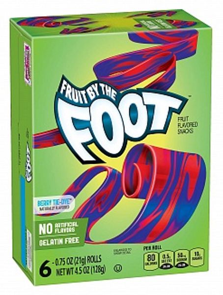Fruit By The Foot Berry Tie-Dye 6 Rolls 128g