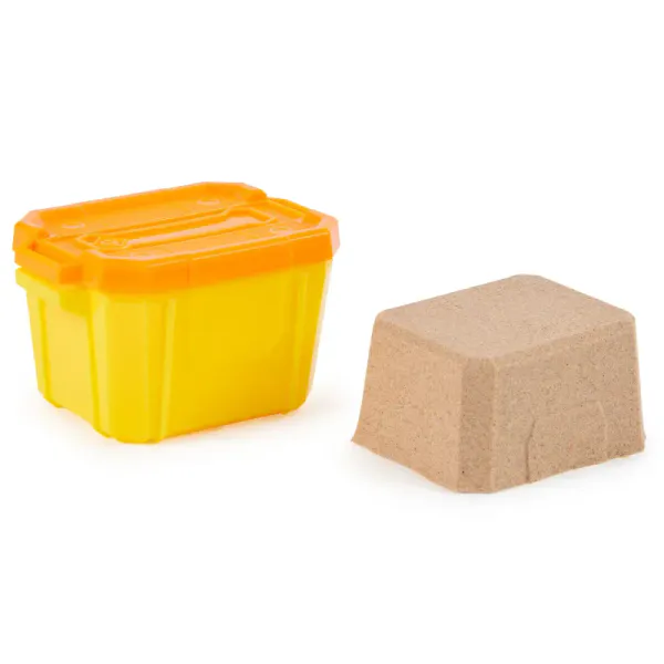 Paw Patrol Rubble & Crew Charger & Wheeler Build-It Pack Kinetic Sand