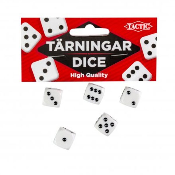 5 Terninger I Pose 14 MM Tactic