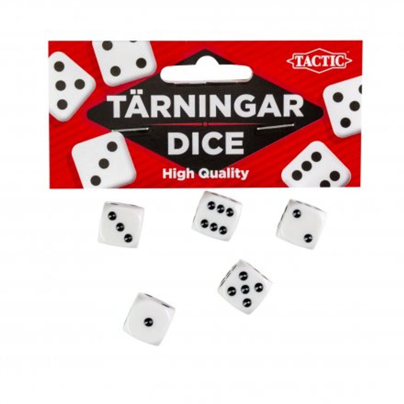 5 Terninger I Pose 14 MM Tactic