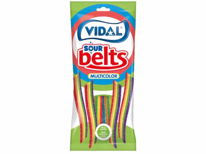 Hovedbilde Vidal Sour Belts Multicolor 90g