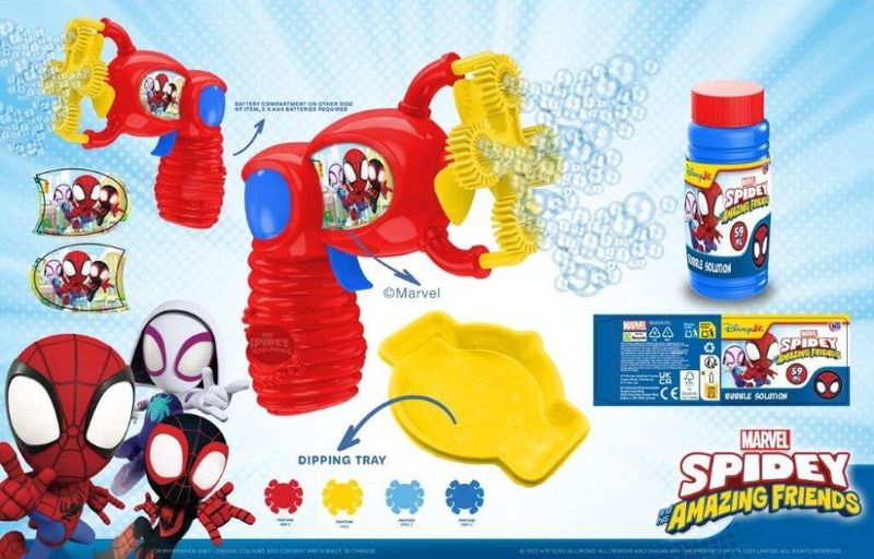 Såpeboble Flurry Spidey 50ml