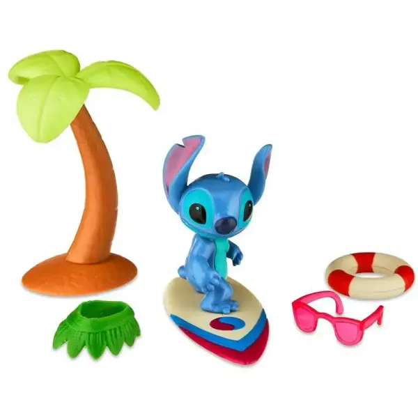 Disney Stitch Hang Ten Playset 6 Deler