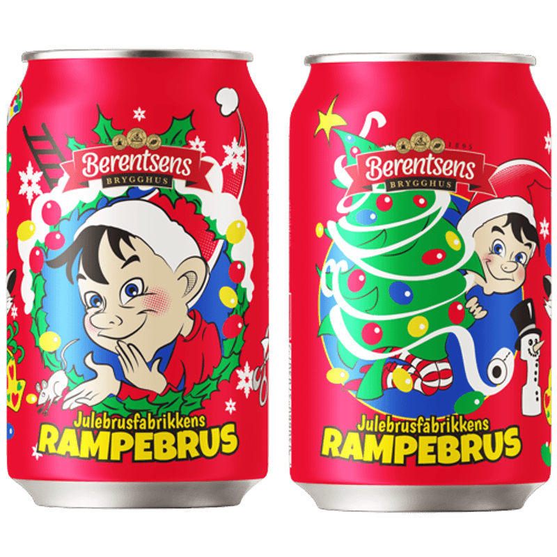 Julebrusfabrikkens Rampebrus 0,33 Boks