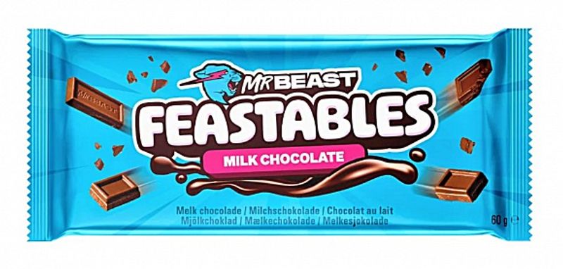 MrBeast Feastables Milk Chocolate 60g